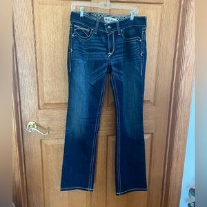 Ariat Women's Straight Leg Jeans - Dark Blue